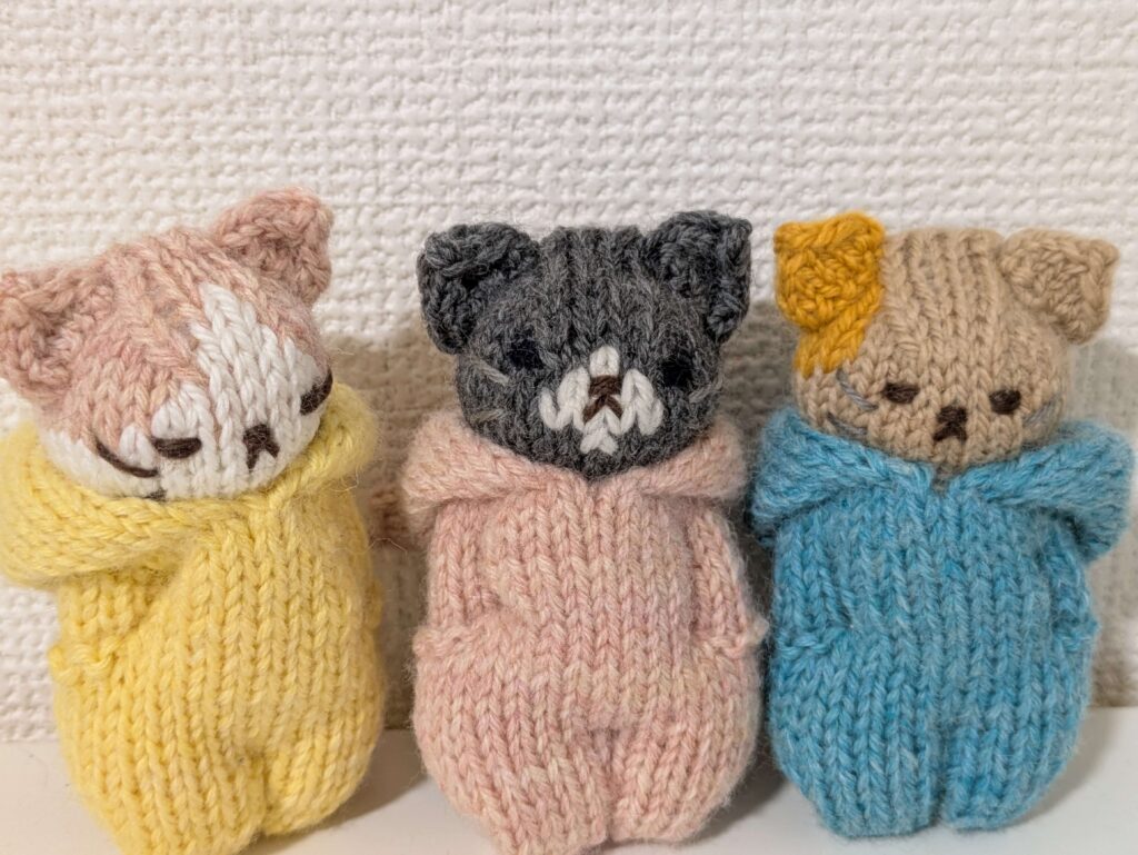 うさぎ耳のパーカーを外してみた