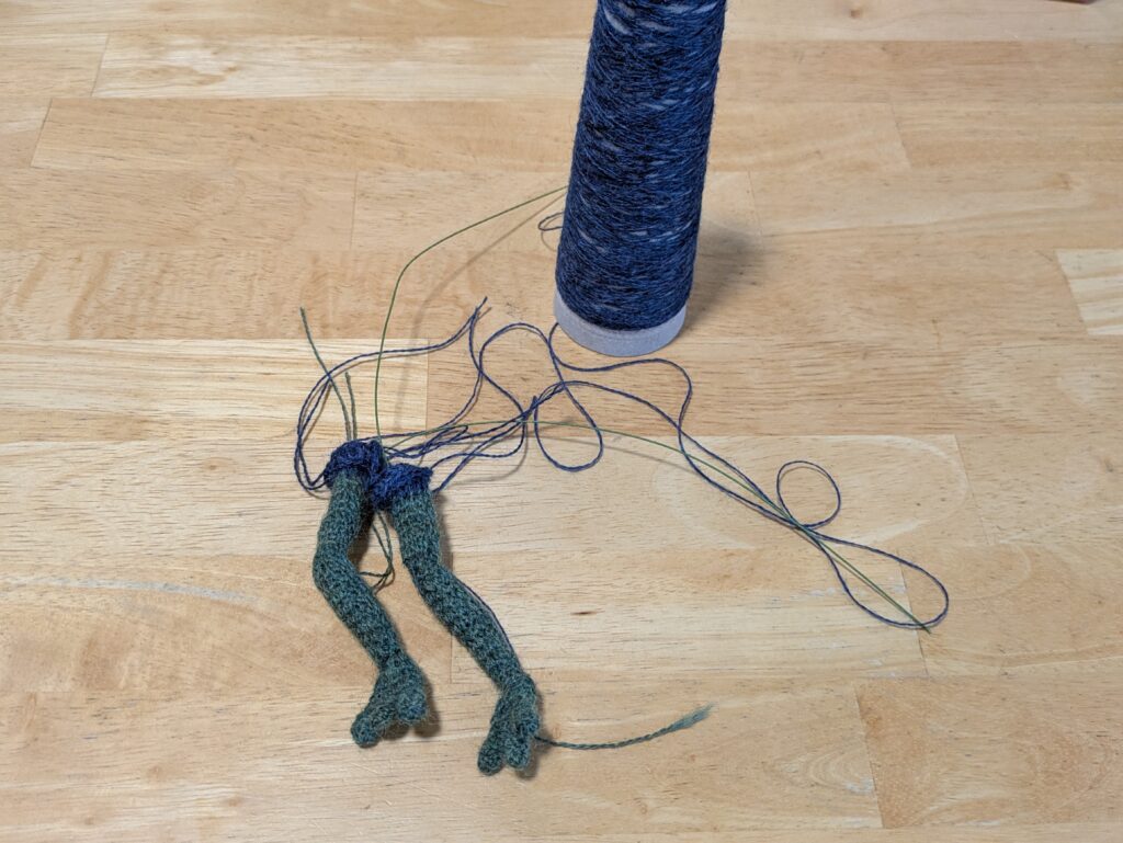 カエルの足