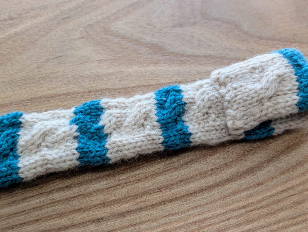 フレデリックのマフラーの裏アップ