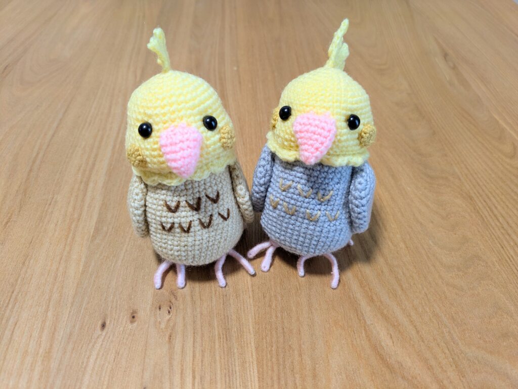 オカメインコ2羽